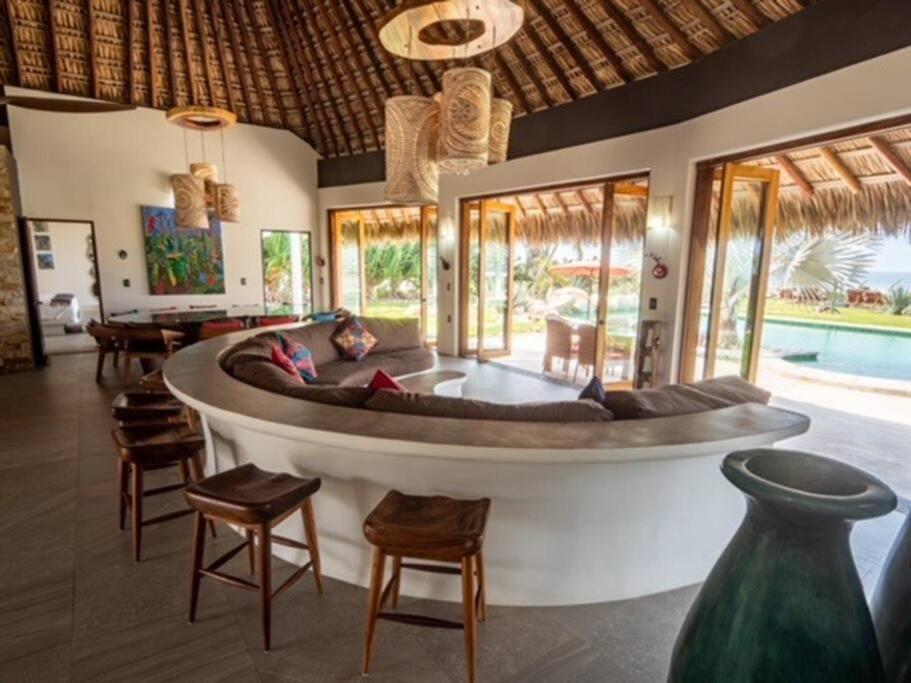 Villa De Las Rocas プエルト・エスコンディード エクステリア 写真