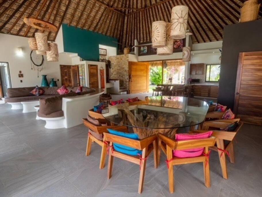 Villa De Las Rocas プエルト・エスコンディード エクステリア 写真