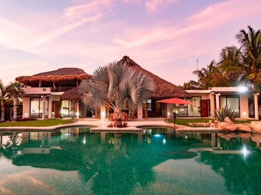 Villa De Las Rocas プエルト・エスコンディード エクステリア 写真