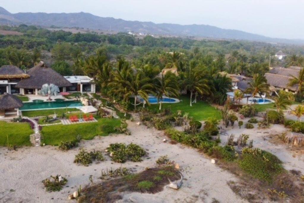 Villa De Las Rocas プエルト・エスコンディード エクステリア 写真