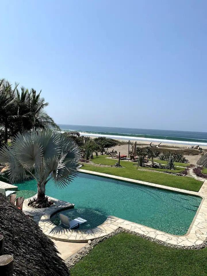 Villa De Las Rocas プエルト・エスコンディード エクステリア 写真